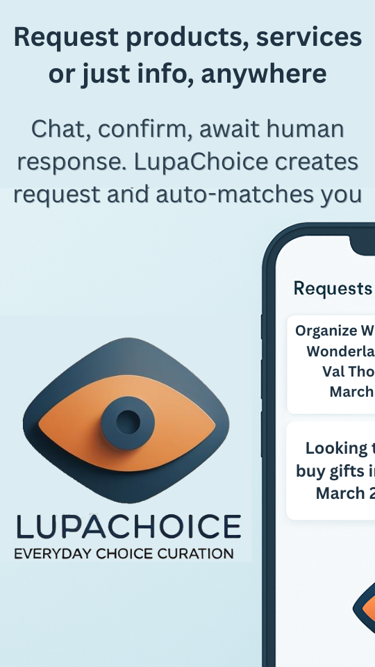 LupaChoice App Screenshot